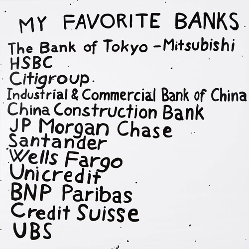 Riiko Sakkinen | Paintings | My Favorite Banks