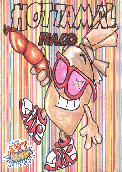 Riiko Sakkinen | A4 Drawings | Hot Tamal Naco Art Attack