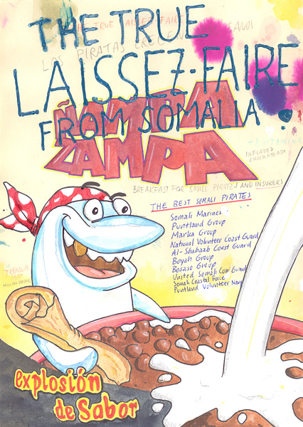 Riiko Sakkinen | A4 Drawings | The Tue Laissez-Faire from Somalia