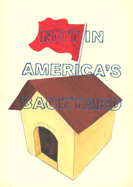 Riiko Sakkinen | A4 Drawings | Not in America's Backyard