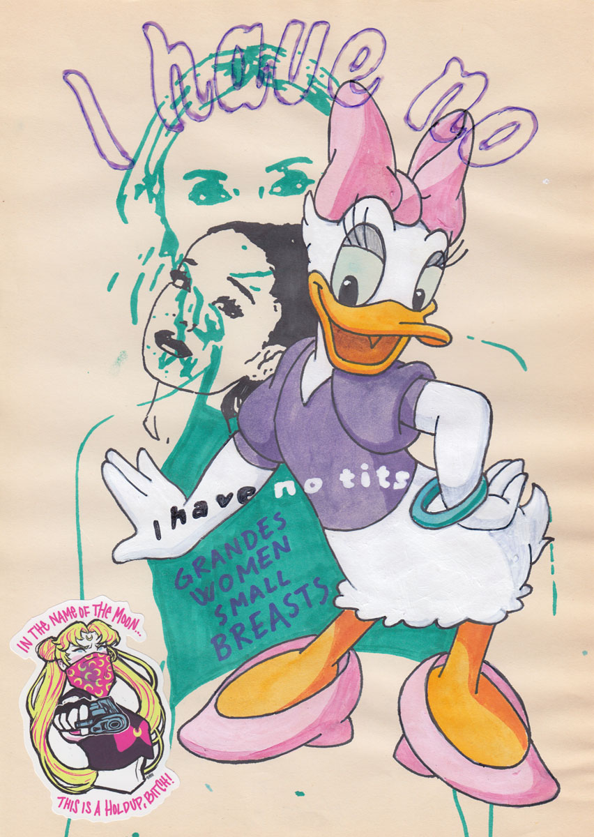 Riiko Sakkinen | A4 Drawings | I Have No Tits