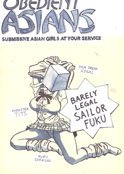 Riiko Sakkinen | A4 Drawings | Obedient Asians