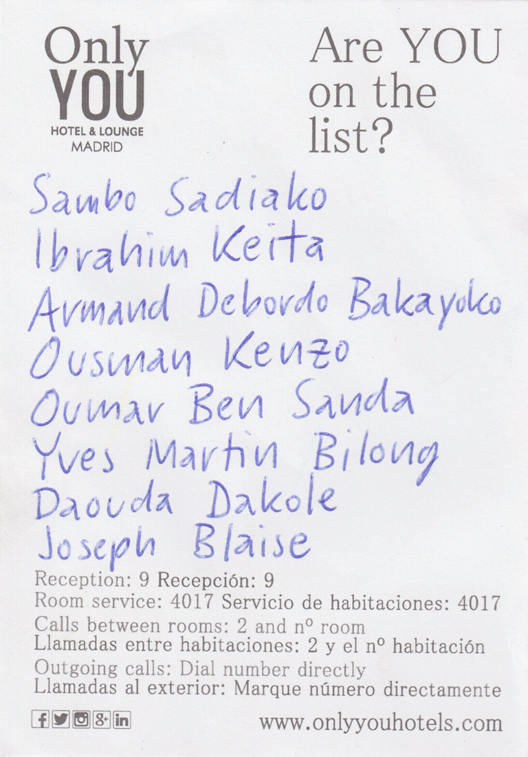 Riiko Sakkinen | Other Drawings | Are You on the List? 