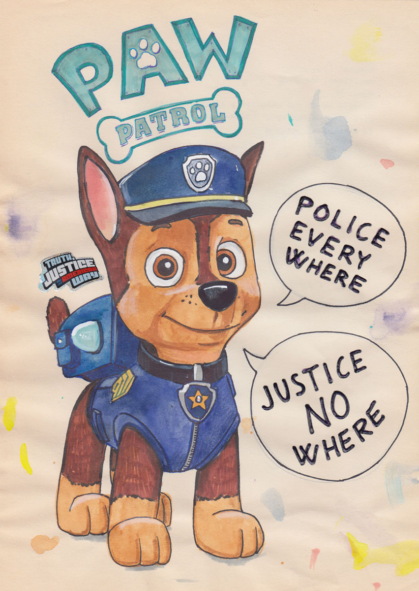 Riiko Sakkinen | A4 Drawings | Police Everywhere