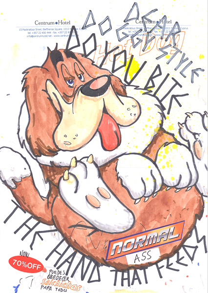 Riiko Sakkinen | A4 Drawings | Normal Ass Doggy Style