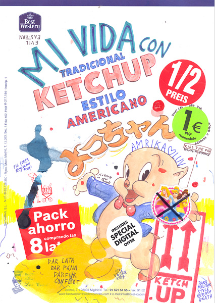 Riiko Sakkinen | A4 Drawings | My Life with Ketchup