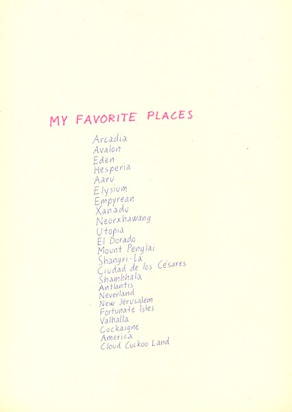 Riiko Sakkinen | A4 Drawings | My Favorite Places (Remix)
