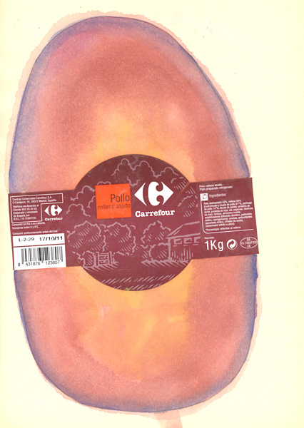 Riiko Sakkinen | A4 Drawings | Roast Chicken