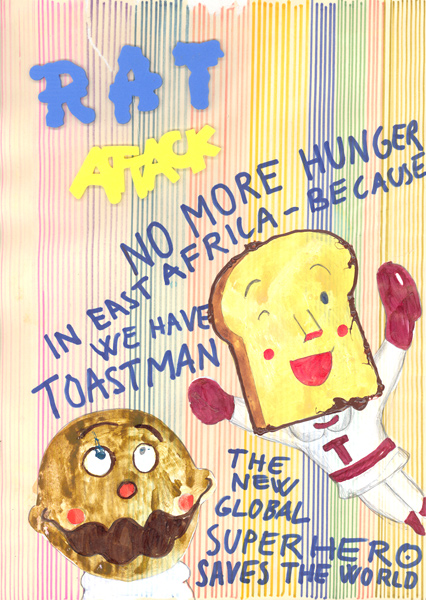 Riiko Sakkinen | A4 Drawings | Toastman