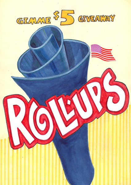 Riiko Sakkinen | A4 Drawings | Roll-Ups