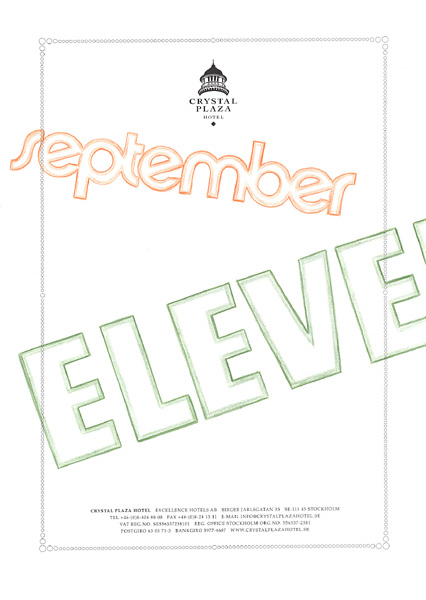 Riiko Sakkinen | A4 Drawings | September 7-Eleven