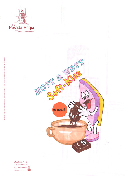 Riiko Sakkinen | A4 Drawings | Hott & Wett Soft-Kiss