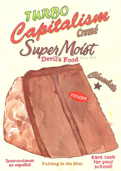 Riiko Sakkinen | A4 Drawings | Super Moist
Capitalism Cremé