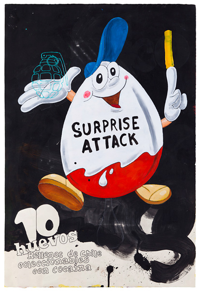 Riiko Sakkinen | Other Drawings | Surprise Attack