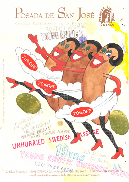 Riiko Sakkinen | A4 Drawings | Swedish Massage