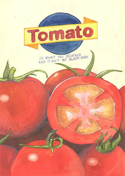 Riiko Sakkinen | A4 Drawings | You Deserve Tomato