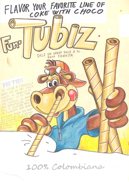 Riiko Sakkinen | A4 Drawings | Fun Tubiz
 100% Colombiana