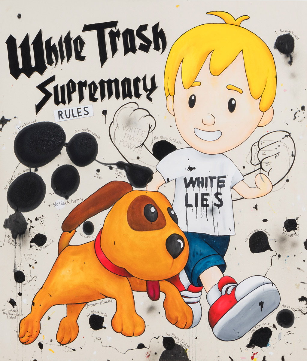 Riiko Sakkinen | Paintings | White Trash Supremacy