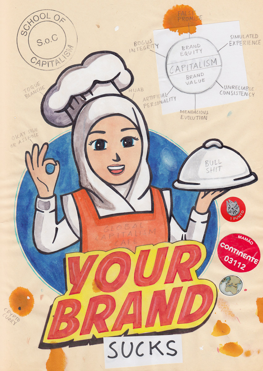 Riiko Sakkinen | A4 Drawings | Your Brand Sucks