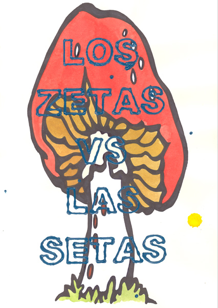 Riiko Sakkinen | A4 Drawings | Los Zetas Vs. Las Setas